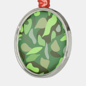 Camouflage aanpassen metalen ornament (Links)