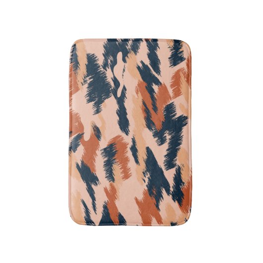 Camouflage Abstract:  naadloos behang. Badmat (Voorkant Verticaal)