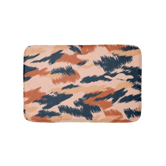 Camouflage Abstract: naadloos behang. Badmat (Voorkant)