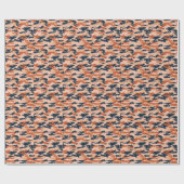 Camouflage Abstract: naadloos behang. Cadeaupapier (Vlak)