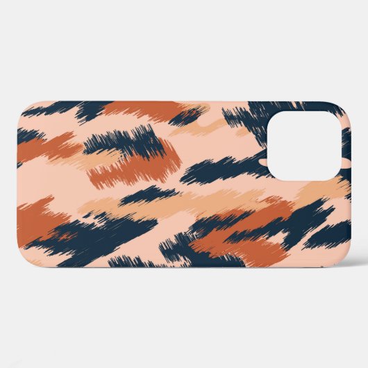 Camouflage Abstract: naadloos behang. Case-Mate iPhone Case (Achterkant (horizontaal))