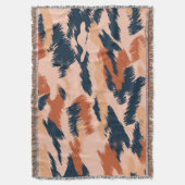 Camouflage Abstract:  naadloos behang. Deken (Voorkant Verticaal)