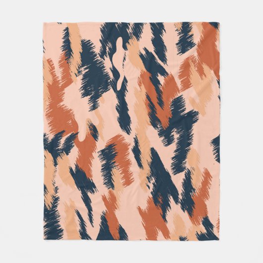 Camouflage Abstract:  naadloos behang. Fleece Deken (Voorkant)