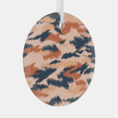 Camouflage Abstract:  naadloos behang. Glas Ornament (Voorkant Rechts)