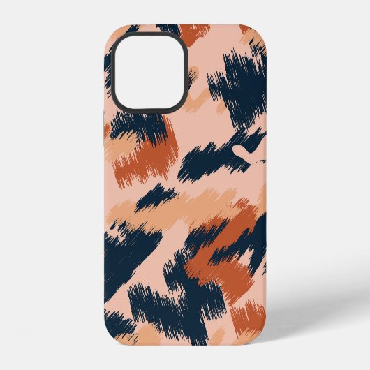 Camouflage Abstract:  naadloos behang. iPhone Hoesje (Achterkant)