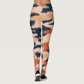 Camouflage Abstract: naadloos behang. Leggings (Achterkant)