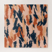Camouflage Abstract:  naadloos behang. Legpuzzel (Horizontaal)