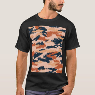 Camouflage Abstract:  naadloos behang. T-shirt