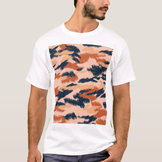 Camouflage Abstract:  naadloos behang. T-shirt