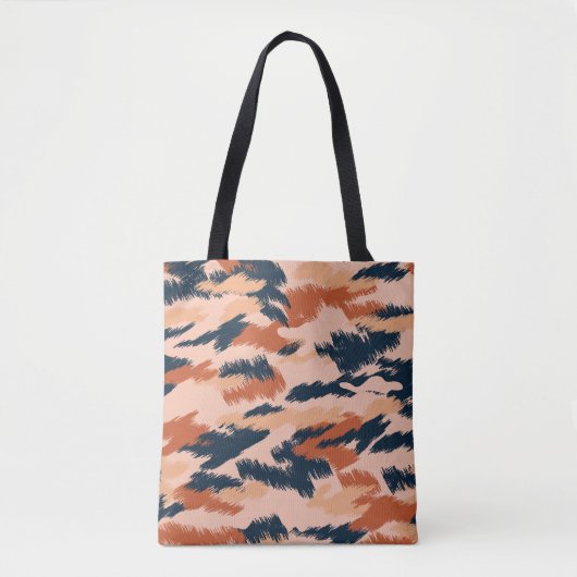 Camouflage Abstract: naadloos behang. Tote Bag (Voorkant)