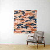 Camouflage Abstract:  naadloos behang. Wandkleed (In situ)