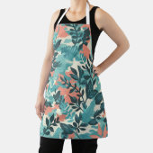 Camouflage Abstracte bladeren Schort (Insitu)