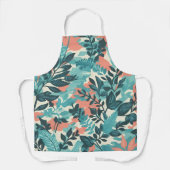 Camouflage Abstracte bladeren Schort (Voorkant)