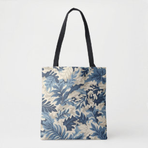Camouflage Abstracte bladeren Tote Bag
