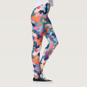Camouflage Abstracte kleuren Leggings (Rechts)