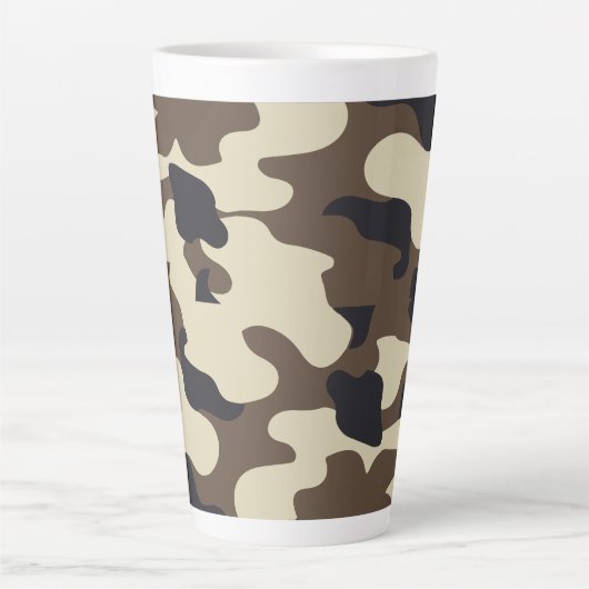 Camouflage Accessoires Latte Mok (Voorkant)