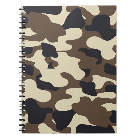 Camouflage Accessoires Notitieboek (Voorkant)
