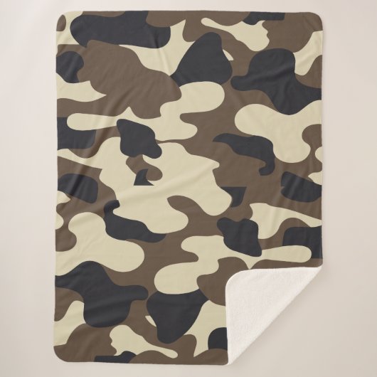 Camouflage Accessoires Sherpa Deken (Voorkant)