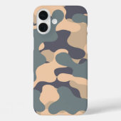 Camouflage Achtergrondontwerp Case-Mate iPhone Case (Achterkant)