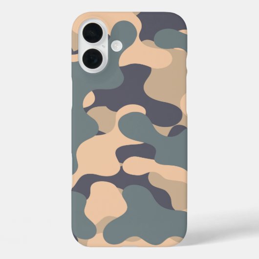 Camouflage Achtergrondontwerp Case-Mate iPhone Case (Achterkant)