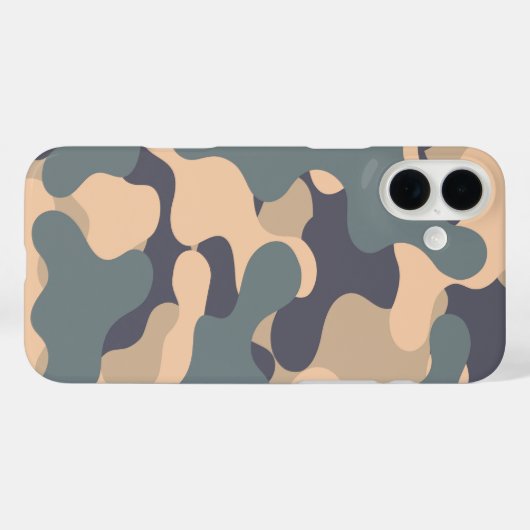 Camouflage Achtergrondontwerp Case-Mate iPhone Case (Achterkant (horizontaal))