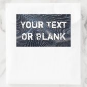 Camouflage anti-surveillance #1 rechthoekige sticker (Tas)