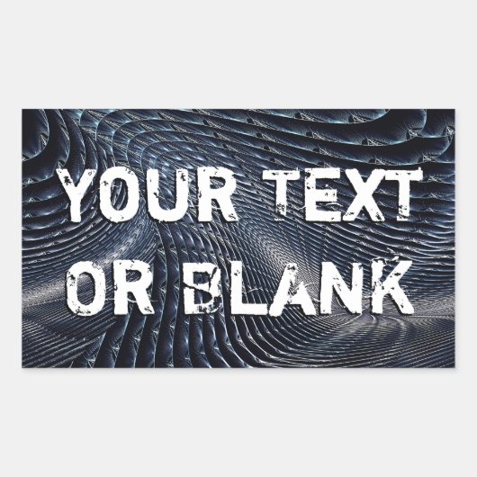 Camouflage anti-surveillance #1 rechthoekige sticker (Voorkant)