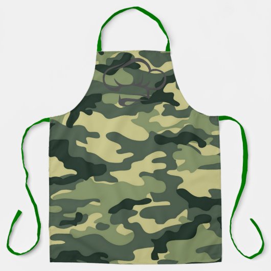 camouflage Apron Schort (Voorkant)