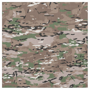 Camouflage Army Forest Desert Camo brown khaki Stof