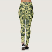 Camouflage Army - Power Yoga Leggings (Achterkant)