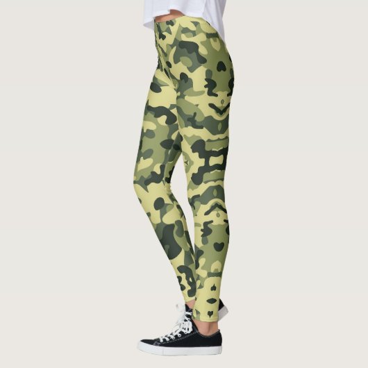 Camouflage Army - Power Yoga Leggings (Links)