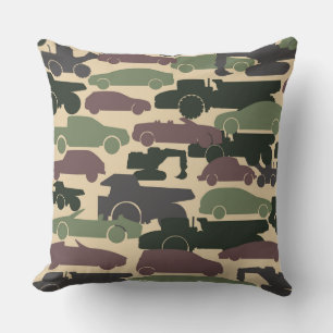 Camouflage auto's kussen