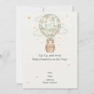 Camouflage baby shower uitnodiging voor het leger 