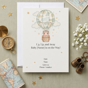 Camouflage baby shower uitnodiging voor het leger
