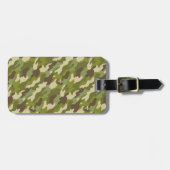 Camouflage Bagagelabel (Voorkant horizontaal)