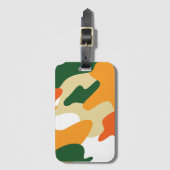 camouflage bagagelabel (Voorkant (verticaal))