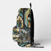 Camouflage Bedrukte Rugzak (Rechts)