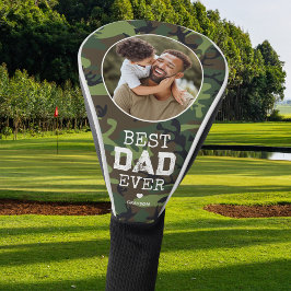 Camouflage Beste vader ooit Foto Golfheadcover