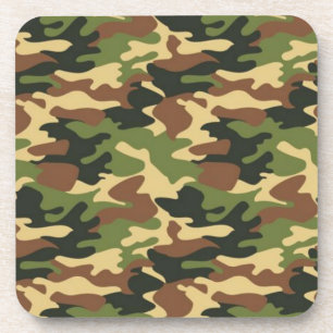 camouflage bier onderzetter