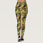 Camouflage Bigfoot Patroon Leggings (Achterkant)