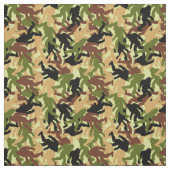 Camouflage Bigfoot Sasquatch Camo Pattern Stof (Swatch)