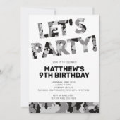 Camouflage Birthday, Laten we de feestgrijze Camo Kaart (Voorkant)