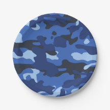 Camouflage Blauw Camo Legerpatroon