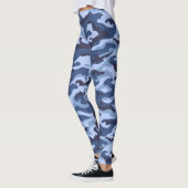 camouflage blauw leggings (Links)