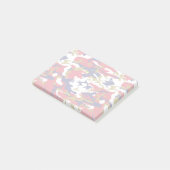 Camouflage, Blauw Wit Rood Goud, Militair, Leger Post-it® Notes (Schuin)