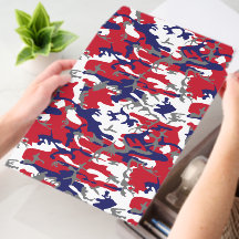 Camouflage, Blauw Wit Rood Grijs, Militair, Leger