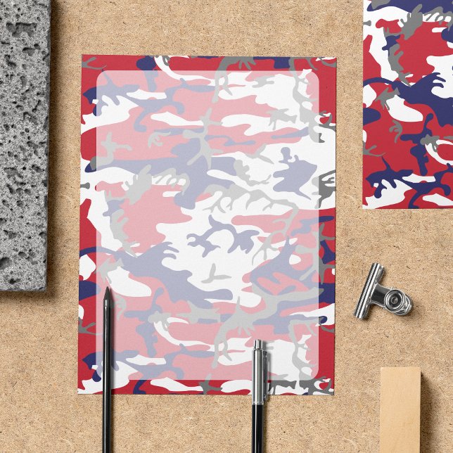 Camouflage, Blauw Wit Rood Grijs, Militair, Leger (Creator heeft geüpload)