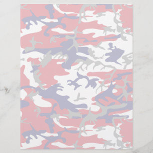Camouflage, Blauw Wit Rood Grijs, Militair, Leger Flyer