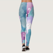 Camouflage Blue Leggings (Achterkant)