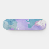 Camouflage Blue Persoonlijk Skateboard (Horizontaal)